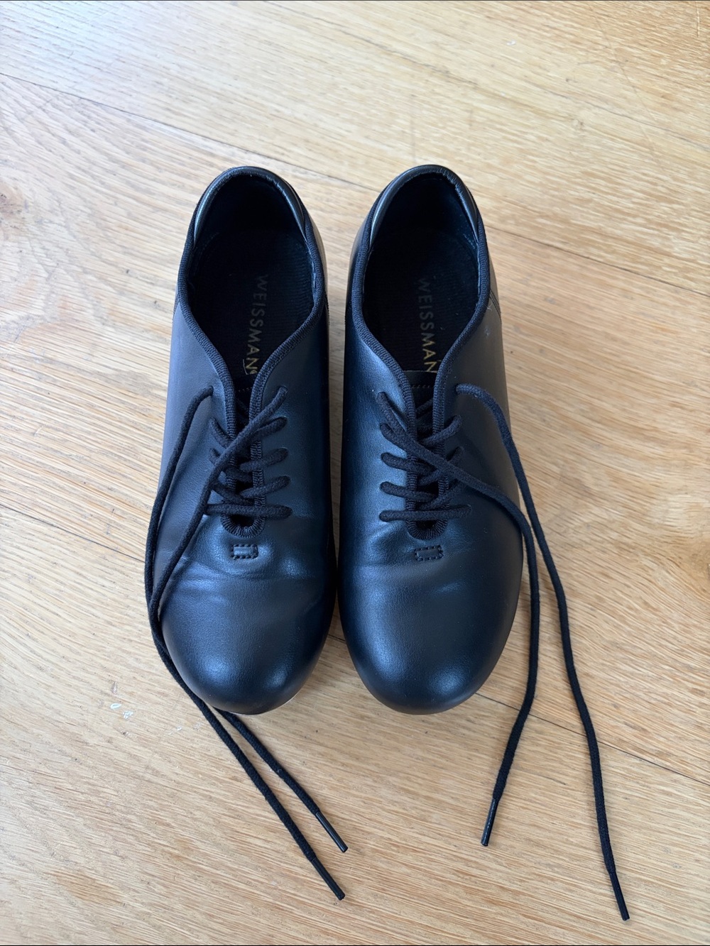 Weissman Black Leather Tap shoes